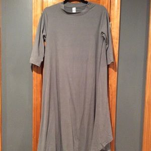 Heathmoor gray swing dress nwot